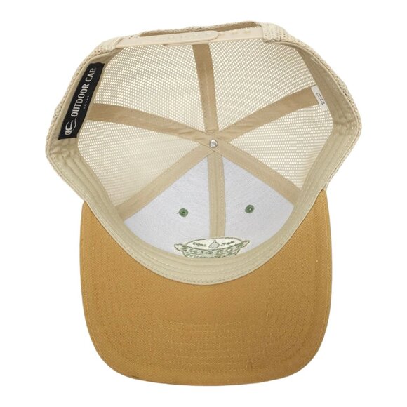 Robbins Oil Company Embroidered Logo Mesh Snapback Cap Trucker Style Baseball - Picture 5 of 13